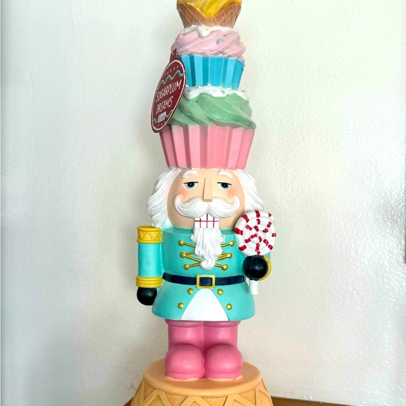 Sugarplum Dreams Pastel Cupcake Nutcracker - Picture 2 of 5